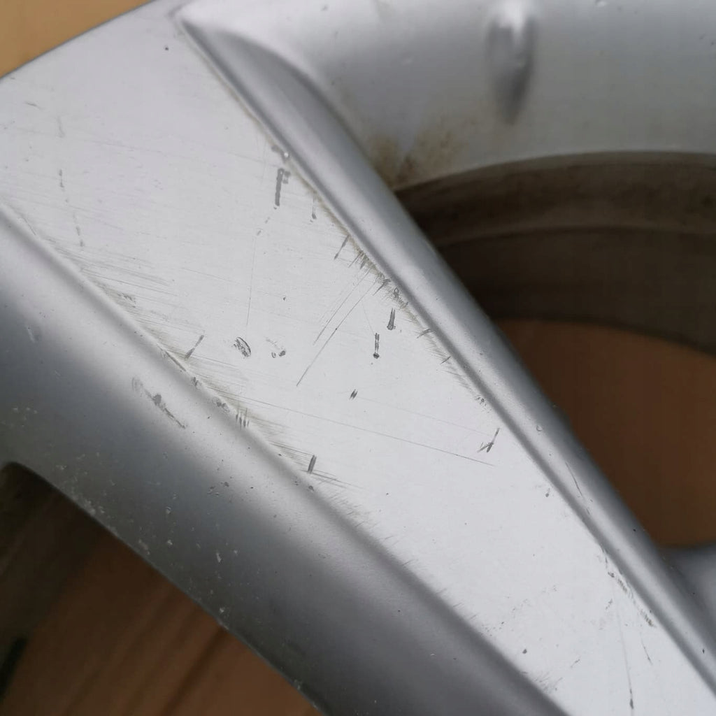 1x Alufelge 17 Zoll 6.5" 5x114.3 40ET Glanz Silber Nissan X-Trail I Qashqai FEL4610548508sd