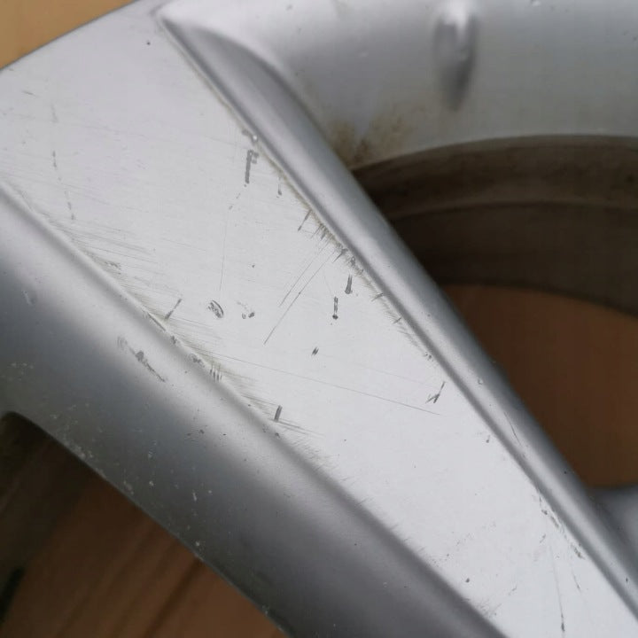 1x Alufelge 17 Zoll 6.5" 5x114.3 40ET Glanz Silber Nissan X-Trail I Qashqai FEL4610548508sd