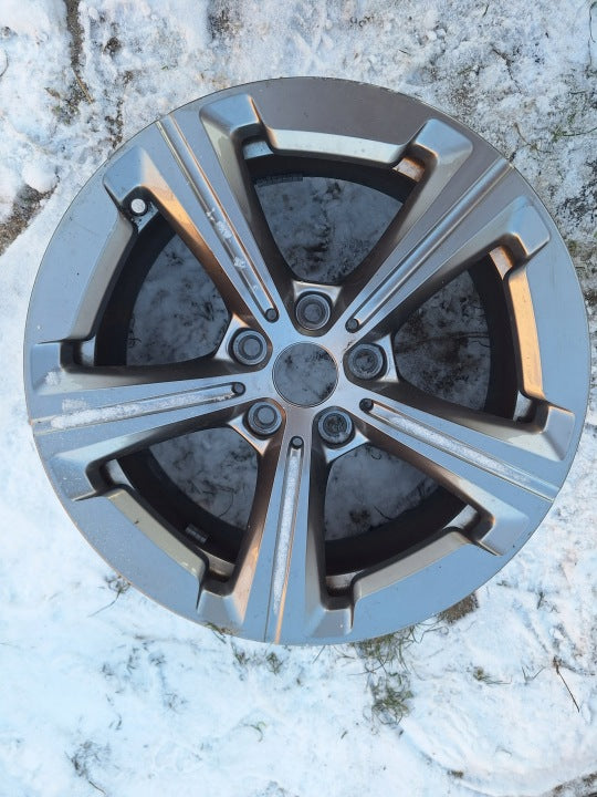 1x Alufelge 17 Zoll 7.0" 5x112 41ET Glanz Grau 6891173 BMW 2 Active Tourer U06 FEL6187194163fm
