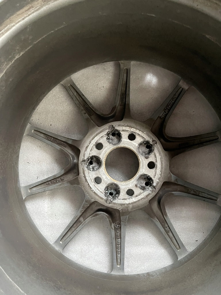 1x Alufelge 19 Zoll 10.0" 5x112 55ET Glanz Silber A2134012700 Mercedes-Benz Amg FEL7818934265mz