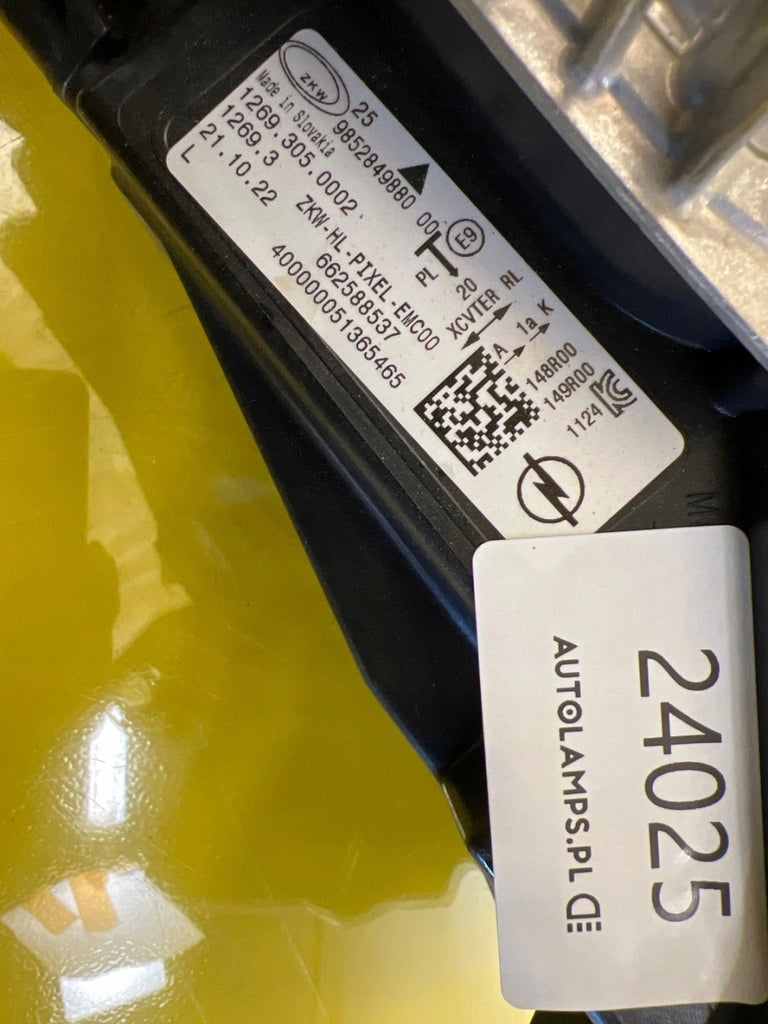 Frontscheinwerfer Opel Astra L 9852849880 LED Links Scheinwerfer Headlight SCH8702224479pt