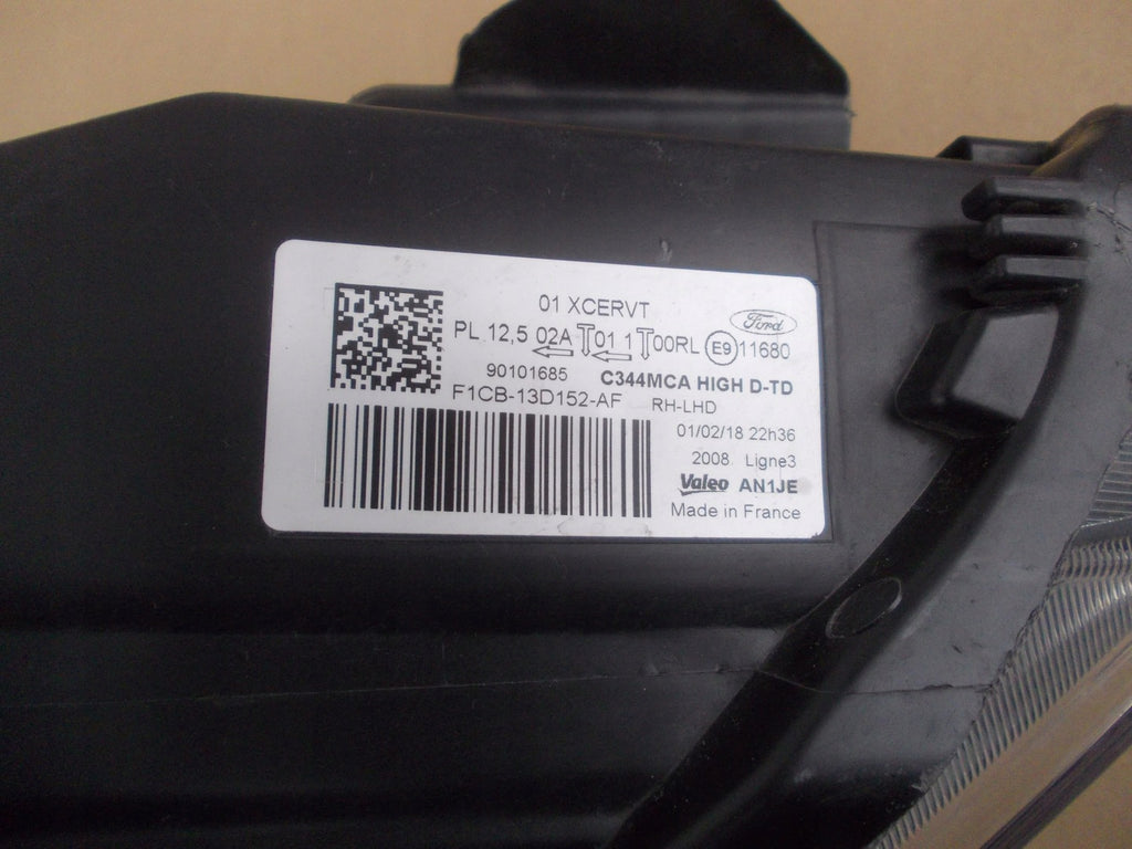 Frontscheinwerfer Ford C-Max F1CB-13D152-AF Xenon Rechts Scheinwerfer Headlight SCH3868589114by