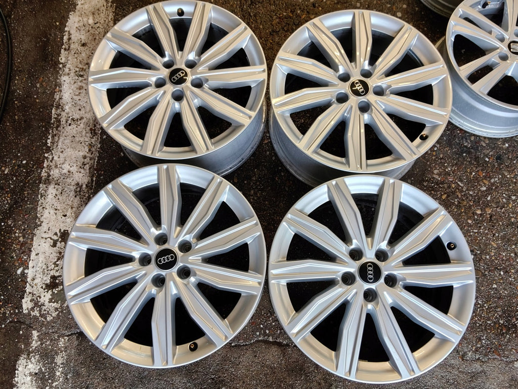 4x Alufelge 19 Zoll 8.0" 5x112 39ET Glanz Silber 4K0601025M Audi Rim Wheel FEL6936746622qf