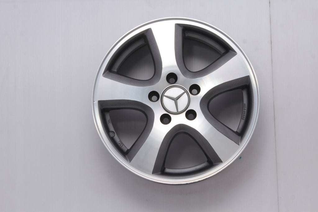 4x Alufelge 16 Zoll 6.5" 5x112 43ET Matt Silber KBA45583 Mercedes-Benz Rim Wheel FEL7813720445ov