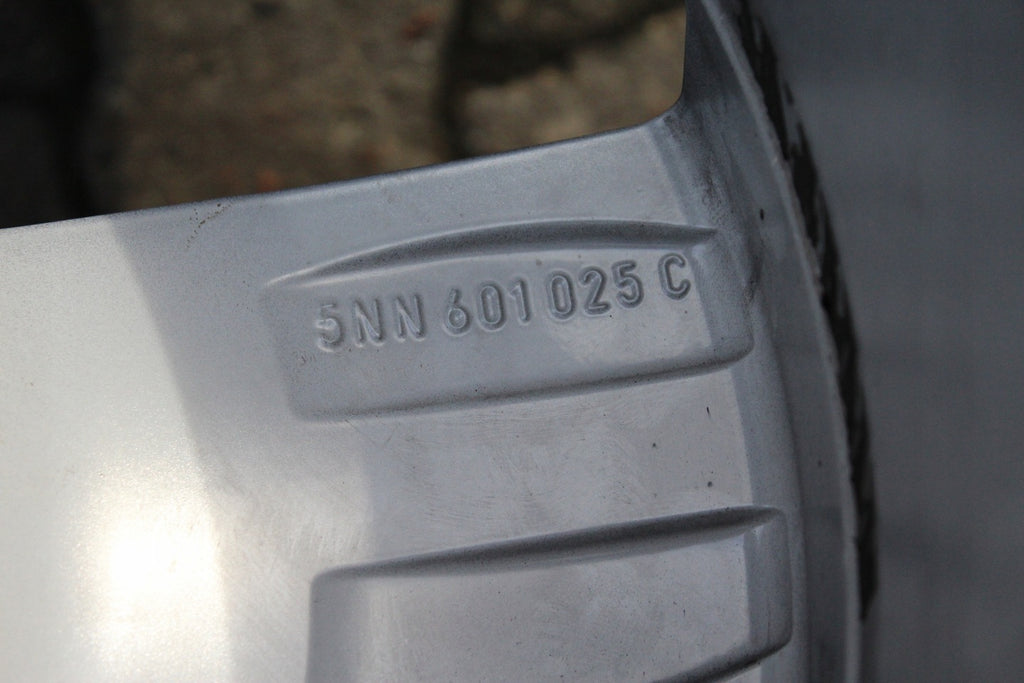 4x Alufelge 19 Zoll 7.0" 5x112 43ET Glanz Graphit 5NN601025 Mg Tiguan Allspace