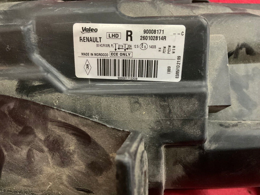 Frontscheinwerfer Dacia Dokker 260102414R 90008171 Rechts Scheinwerfer Headlight