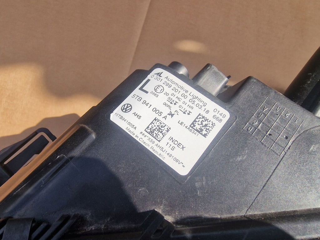 Frontscheinwerfer VW Touran 5TB941005A Links Scheinwerfer Headlight SCH4587866350gi