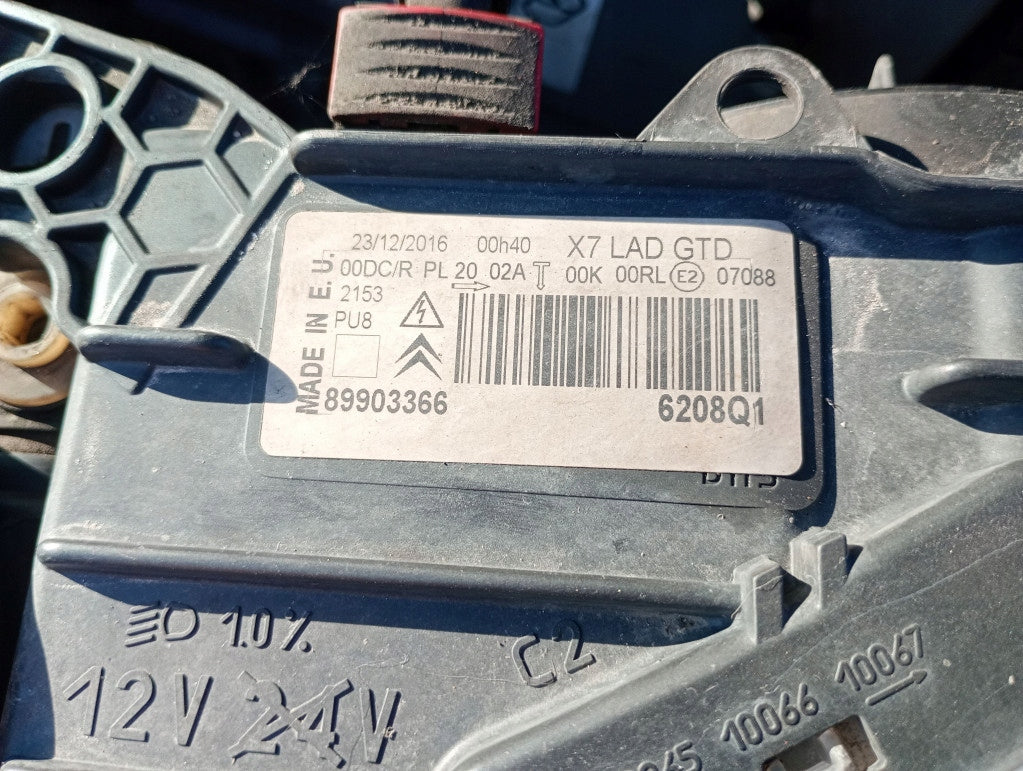 Frontscheinwerfer Citroën C5 III 89903366 Xenon Links Scheinwerfer Headlight