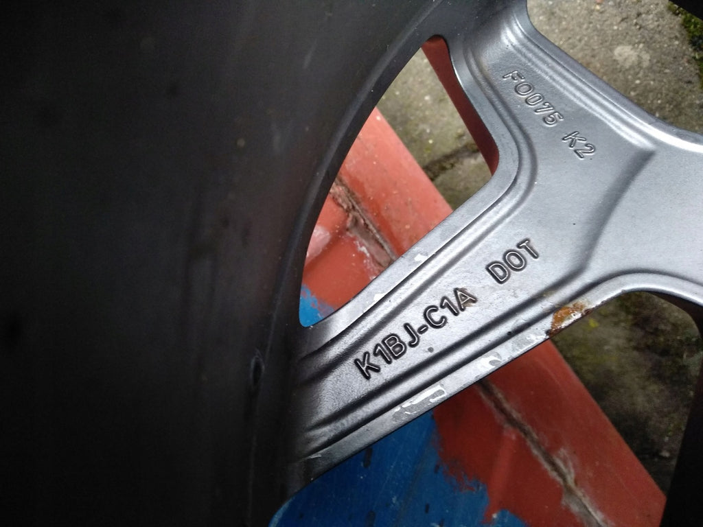 1x Alufelge 18 Zoll 7.5" 5x108 42ET K1BJ-C1A Ford Fiesta Rim Wheel