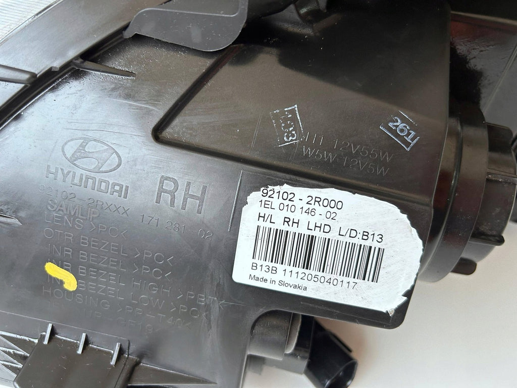 Frontscheinwerfer Hyundai I30 92102-2R000 Rechts Scheinwerfer Headlight SCH5629315646ha