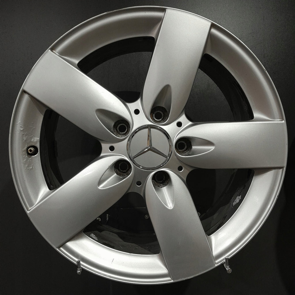 4x Alufelge 16 Zoll 7.0" 5x112 34ET Matt Silber A1714010102- Mercedes-Benz Slk FEL4051762771ib