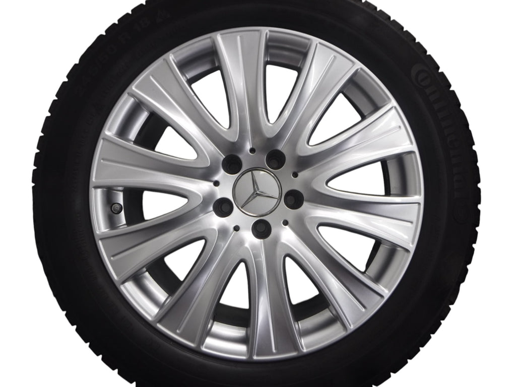 4x Alufelge 18 Zoll 8.0" 5x112 41ET Glanz Silber A2224011902 Mercedes-Benz W222 FEL5302055692ha