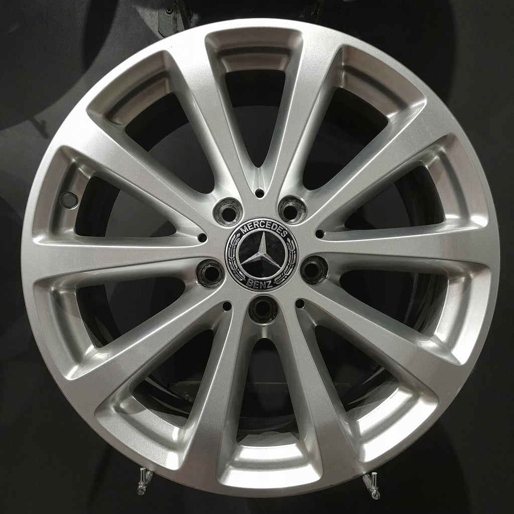 4x Alufelge 17 Zoll 7.5" 5x112 40ET Glanz Silber A2134011300 Mercedes-Benz W213 FEL4689460305au
