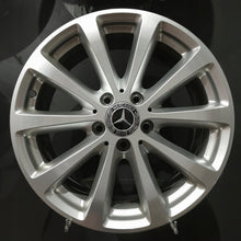 Load image into Gallery viewer, 4x Alufelge 17 Zoll 7.5" 5x112 40ET Glanz Silber A2134011300 Mercedes-Benz W213 FEL4689460305au