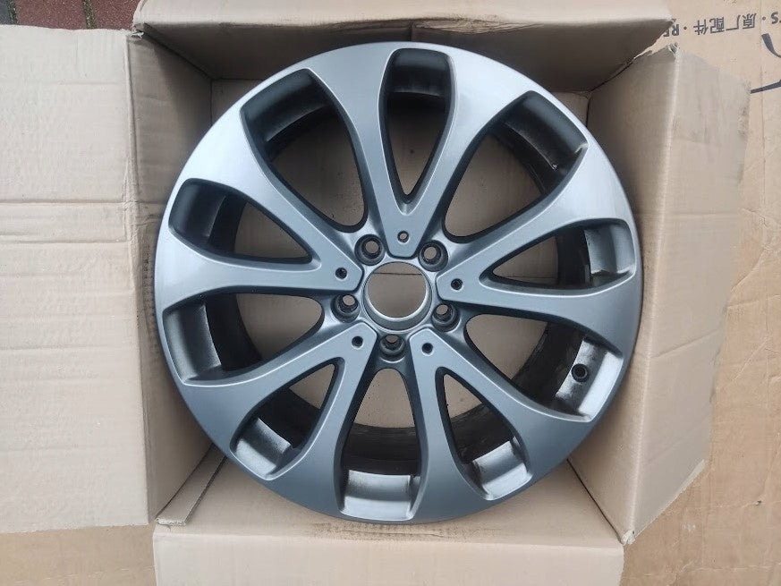 1x Alufelge 18 Zoll 8.0" 5x112 38ET Glanz Graphit A2534011500 Mercedes-Benz Glc