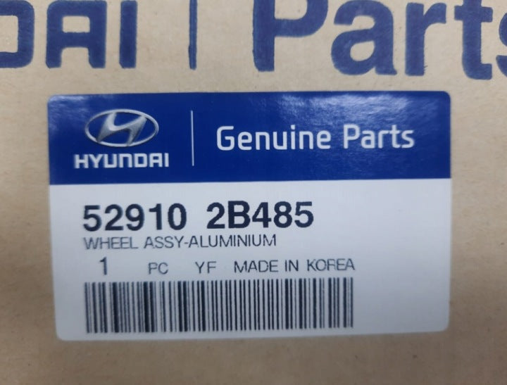 1x Alufelge 18 Zoll 7.0" 5x114.3 41ET 529102B485 Hyundai Tucson Santa Fe FEL5428909472fl