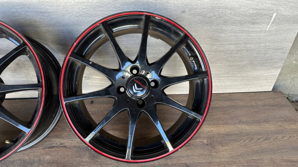 1x Alufelge 17 Zoll 7.0" 4x108 15ET KBA49926 Citroën Rim Wheel FEL6433203340hb