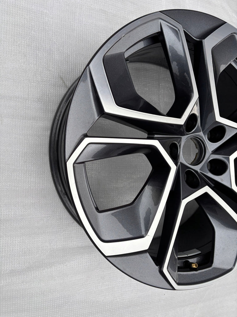 1x Alufelge 19 Zoll 7.5" 5x112 48ET Glanz Graphit 5E3601025S Mg Octavia Iv FEL7637610657ft