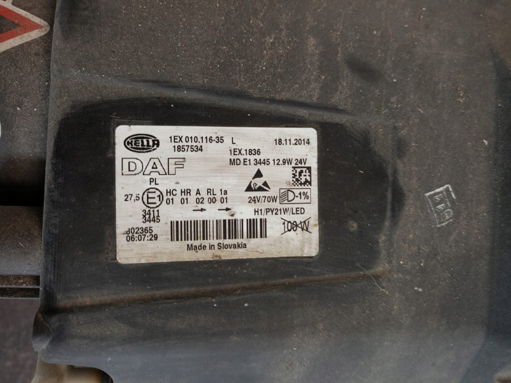Frontscheinwerfer Daf 1857534 Links Scheinwerfer Headlight SCH8827968775cf