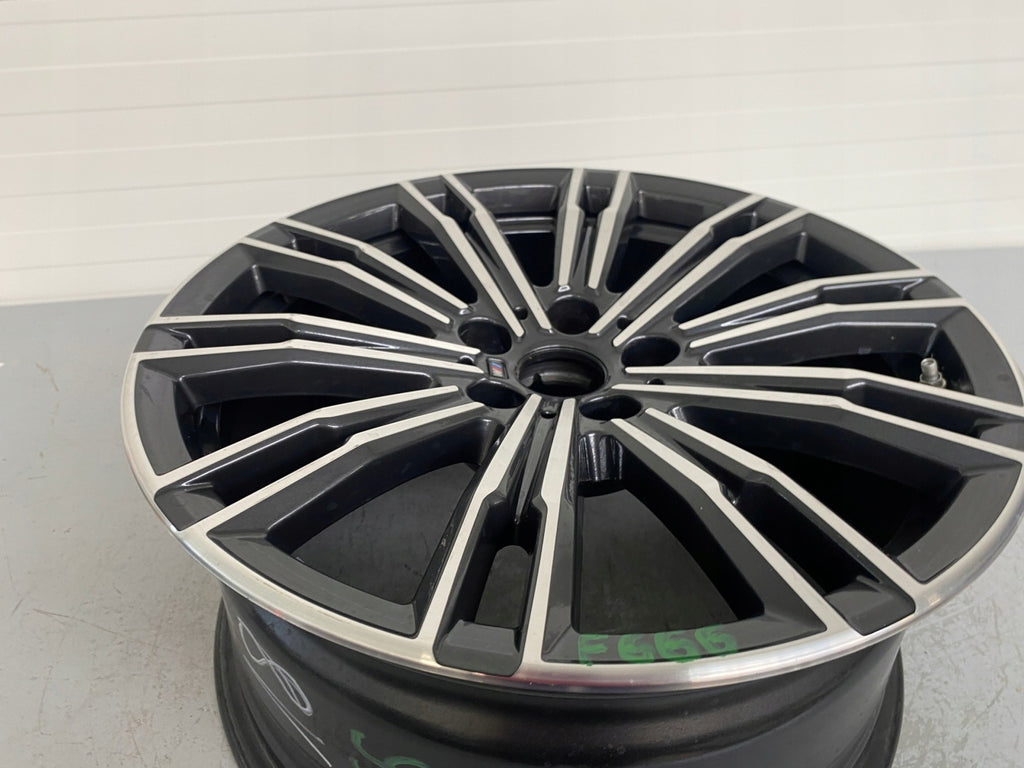 1x Alufelge 18 Zoll 8.5" 5x112 40ET Glanz Graphit 8089891 BMW G20 Mg Rim Wheel FEL3558712396xf