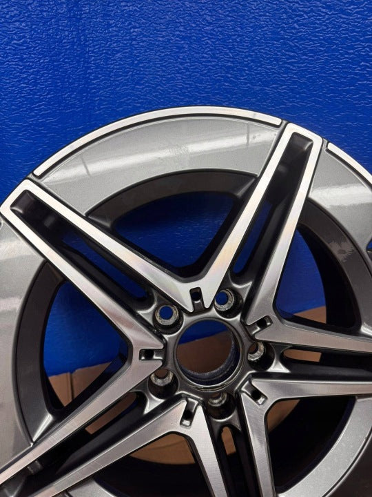 1x Alufelge 18 Zoll 7.5" 5x112 40ET A2064011700 Mercedes-Benz W206 Rim Wheel FEL9030097598sq