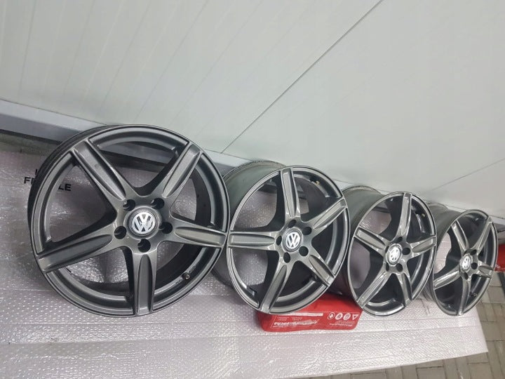 4x Alufelge 16 Zoll 7.0" 5x112 48ET Audi A4 A3 Passat Golf Vii Rim Wheel FEL5224017723hl