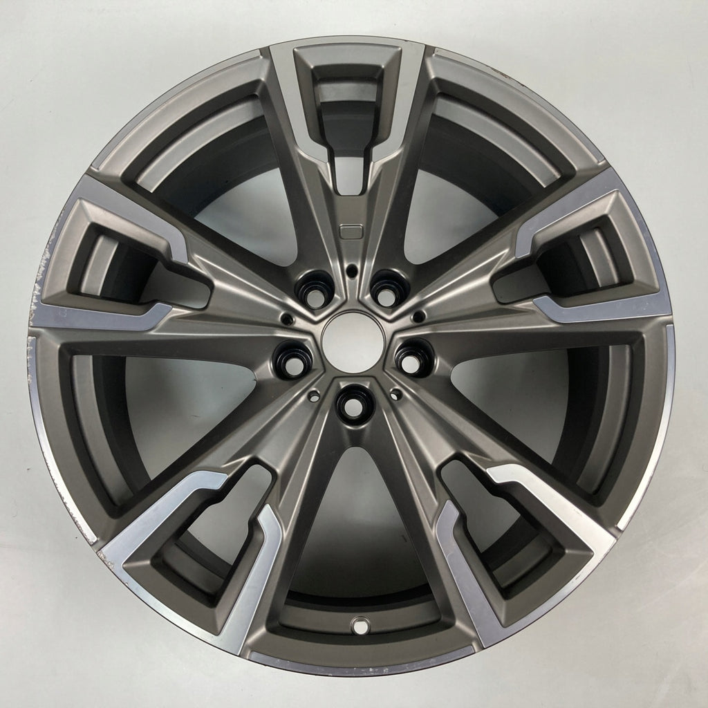 1x Alufelge 20 Zoll 8.0" 5x112 50ET Glanz Grau 8064569 BMW X2 F39 X1 F48 FEL7638720596bj