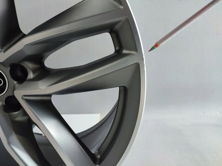 1x Alufelge 21 Zoll 9.5" 5x112 31ET Glanz Grau 4M0601025AJ Audi Q7 Rim Wheel FEL2170897171rv