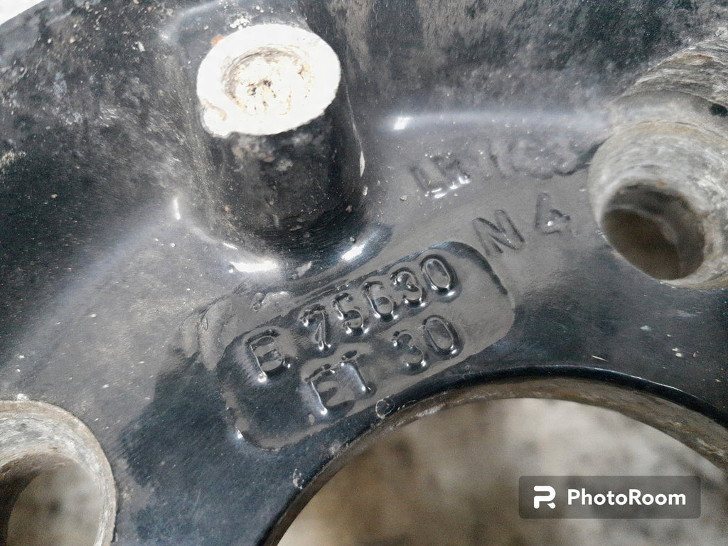 1x Alufelge 16 Zoll 7.5" 4x114.3 30ET Nissan 200sx S13 Rim Wheel