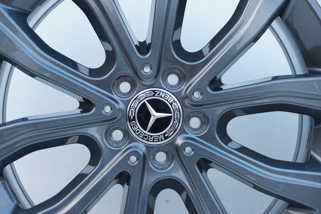 4x Alufelge 19 Zoll 8.0" 5x112 56ET Glanz Graphit A1664011500 Mercedes-Benz W166 FEL7367203493uw