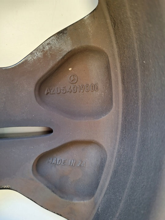 1x Alufelge 17 Zoll 7.0" 5x112 48 5ET A2054019000 Mercedes-Benz Rim Wheel FEL6572534505kn