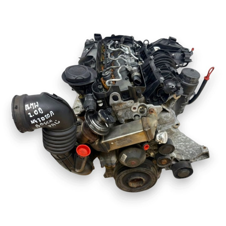 Motor BMW E83 E84 N47D20A 2.0 178TKm 2009 Diesel Engine Komplett MOT7216031941mn