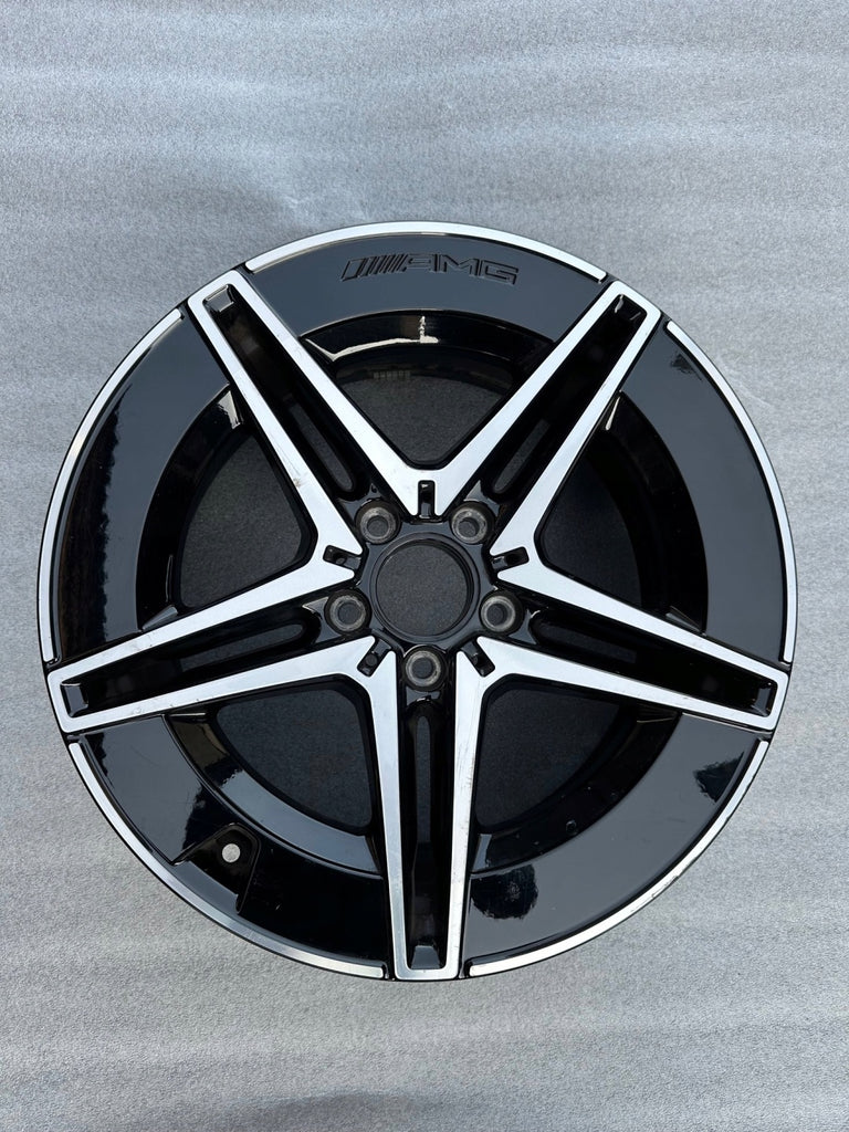 1x Alufelge 18 Zoll 9.0" 5x112 58ET A2064016600 Mercedes-Benz Amg Rim Wheel FEL8409764982rk