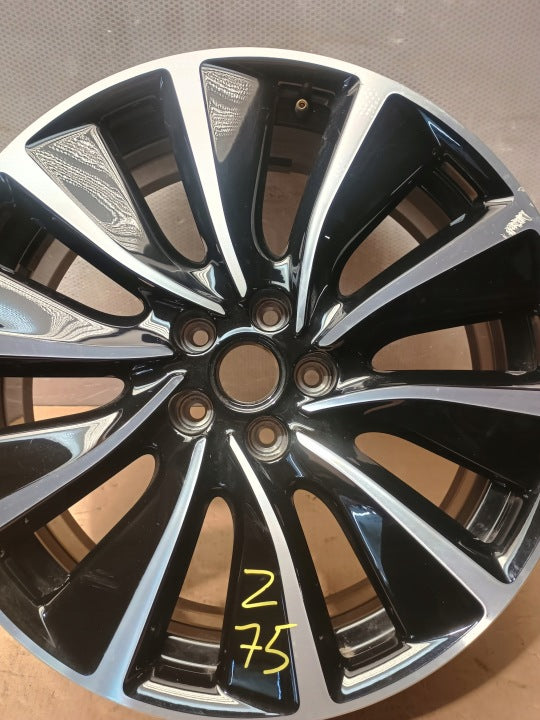 1x Alufelge 19 Zoll 7.0" 5x108 38ET Glanz Schwarz YP00174580 Opel Grandland FEL3835378676fs