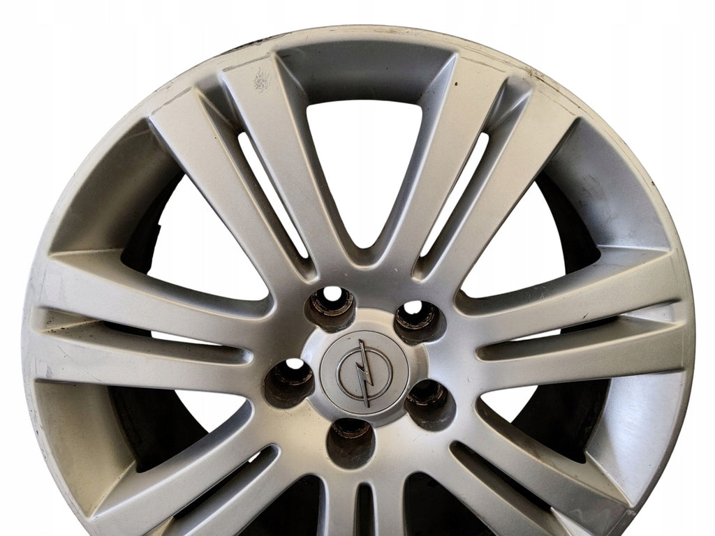 1x Alufelge 17 Zoll 7.0" 5x110 Glanz Silber Opel Astra H Zafira B Vectra C FEL9306318005al