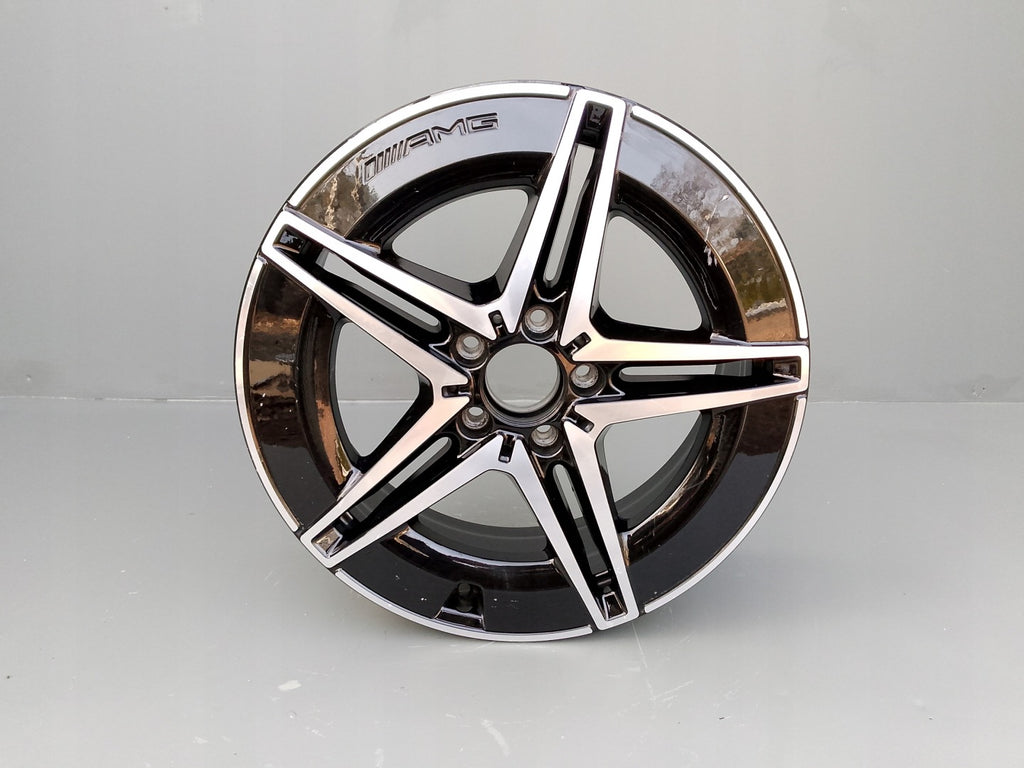 1x Alufelge 19 Zoll 7.5" 5x112 53 5ET A2434011700 Mercedes-Benz Eqb X243 FEL6623423333pv