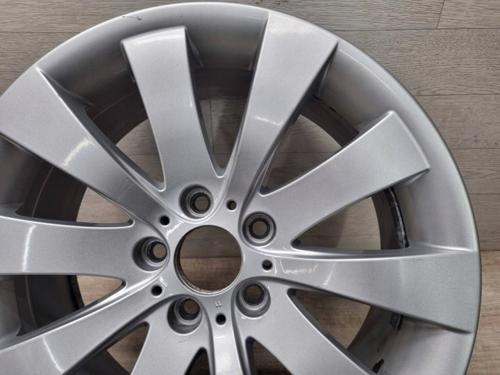 1x Alufelge 18 Zoll 8.0" 5x120 30ET Glanz Silber BMW 5 F10 F07 Rim Wheel FEL6014557482wv