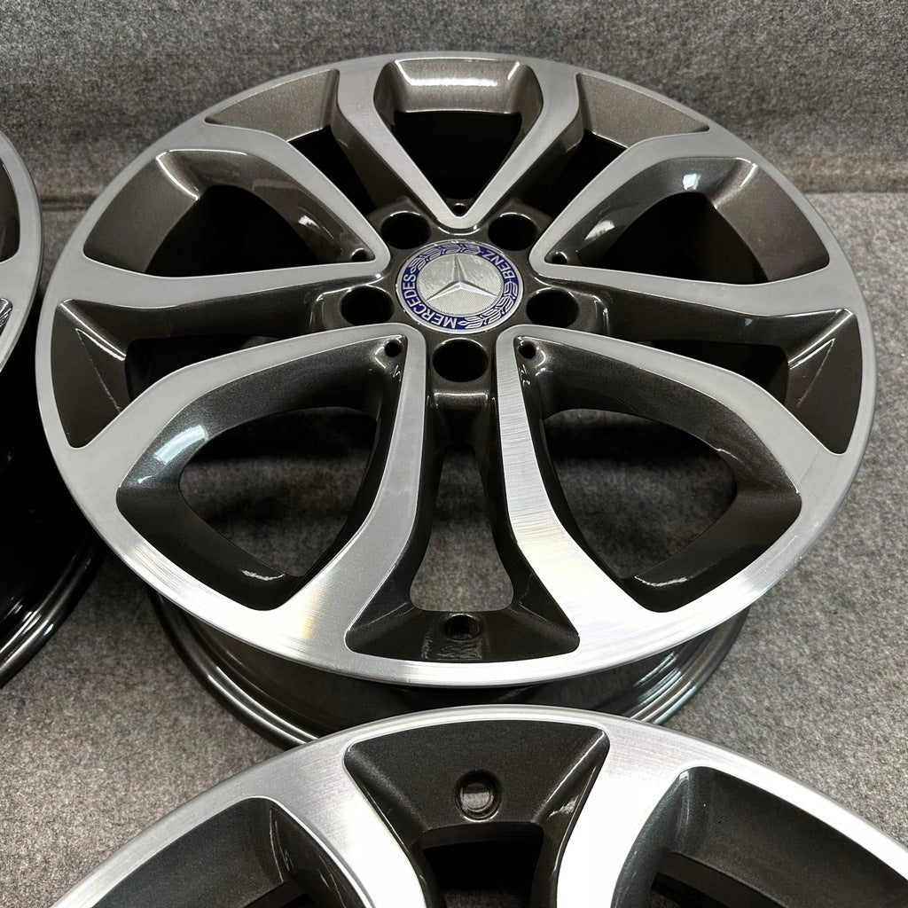 4x Alufelge 17 Zoll 7.0" 5x112 38ET A2054010200 Mercedes-Benz W205 Rim Wheel FEL3430940517fd