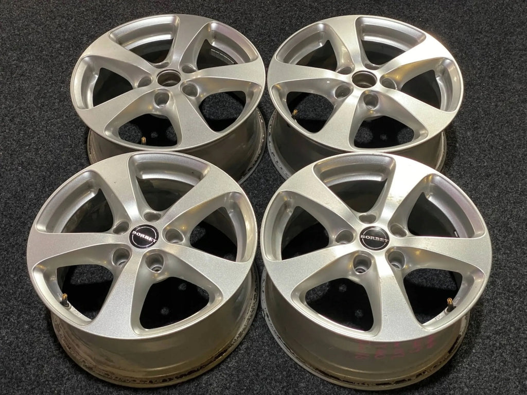 4x Alufelge 16 Zoll 7.0" 5x108 40ET Silber KBA46719 Audi A4 A3 Rim Wheel FEL3972458293mv