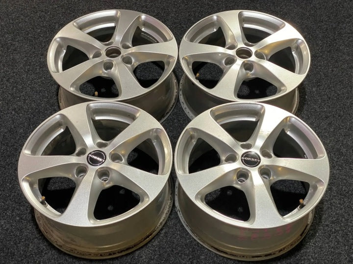 4x Alufelge 16 Zoll 7.0" 5x108 40ET Silber KBA46719 Audi A4 A3 Rim Wheel FEL3972458293mv