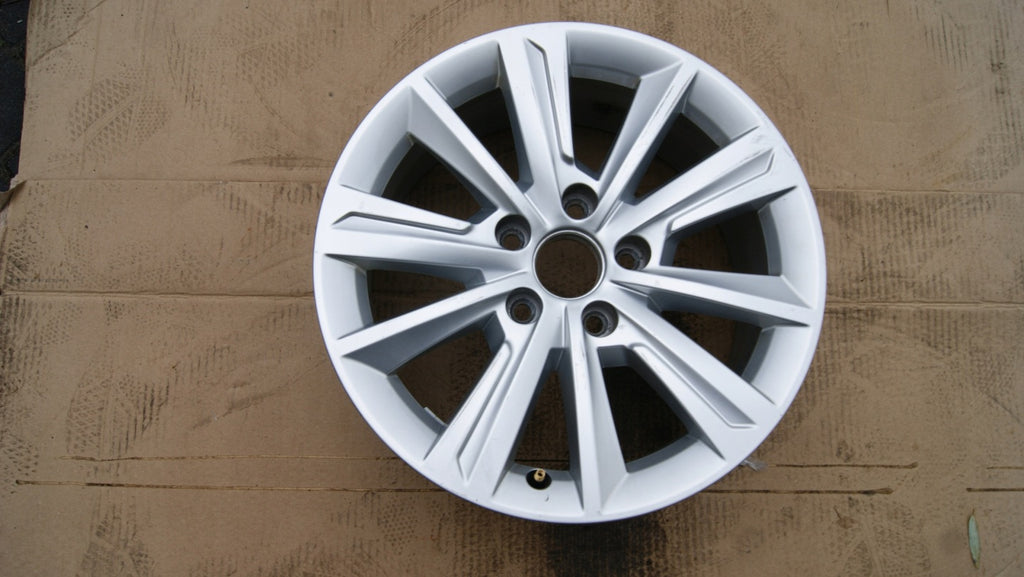 1x Alufelge 16 Zoll 6.5" 5x112 33ET Glanz Silber 7N5601025 Seat I Rim Wheel FEL6307054406hy