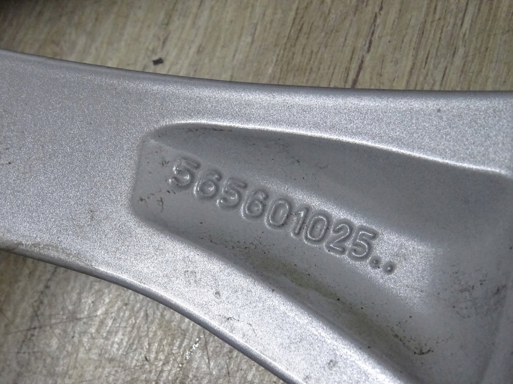 1x Alufelge 19 Zoll 7.0" 5x112 43ET Matt Silber 565601025T Skoda Kodiaq