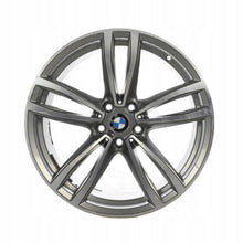 Load image into Gallery viewer, 1x Alufelge 19 Zoll 9.5" 5x112 39ET Glanz Silber 7850580 BMW 7 G11 G12 Rim Wheel FEL4651590831si