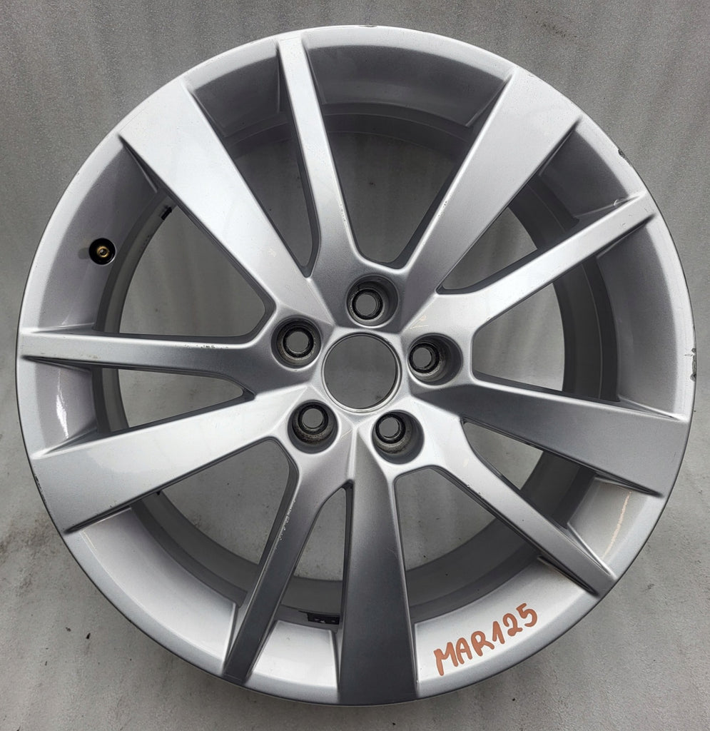 1x Alufelge 17 Zoll 7.0" 5x100 46ET Glanz Schwarz 5JA601025AA Skoda Fabia I FEL8631766846is