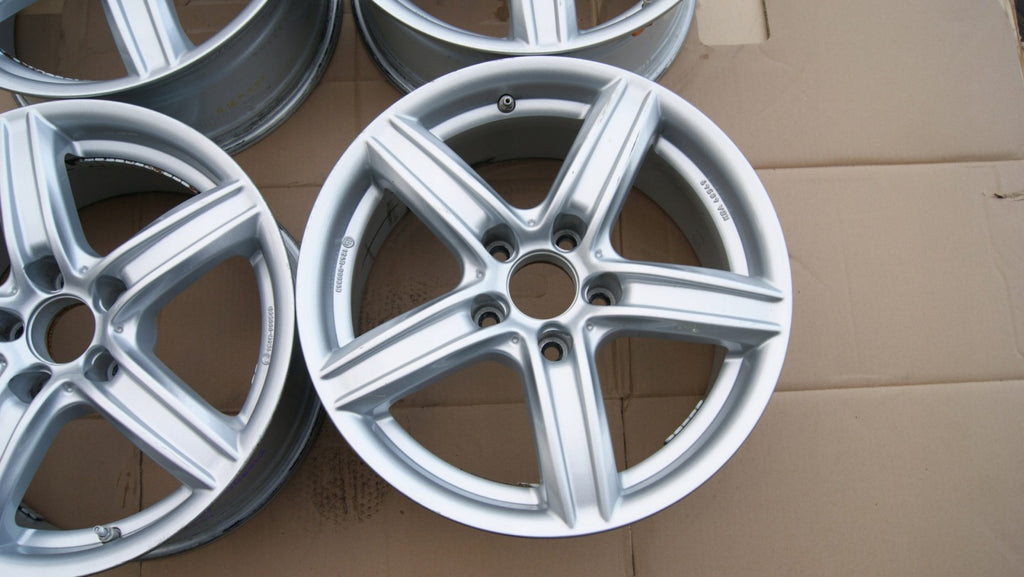 4x Alufelge 17 Zoll 7.5" 5x120 34ET Glanz Silber RC21-757 BMW Rim Wheel FEL2791879478hi
