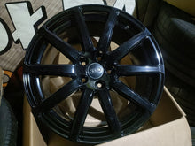 Laden Sie das Bild in den Galerie-Viewer, 4x Alufelge 18 Zoll 9.0" 5x112 52ET Glanz Schwarz 8J0601025AA Audi Tt Rim Wheel FEL5189218536jx