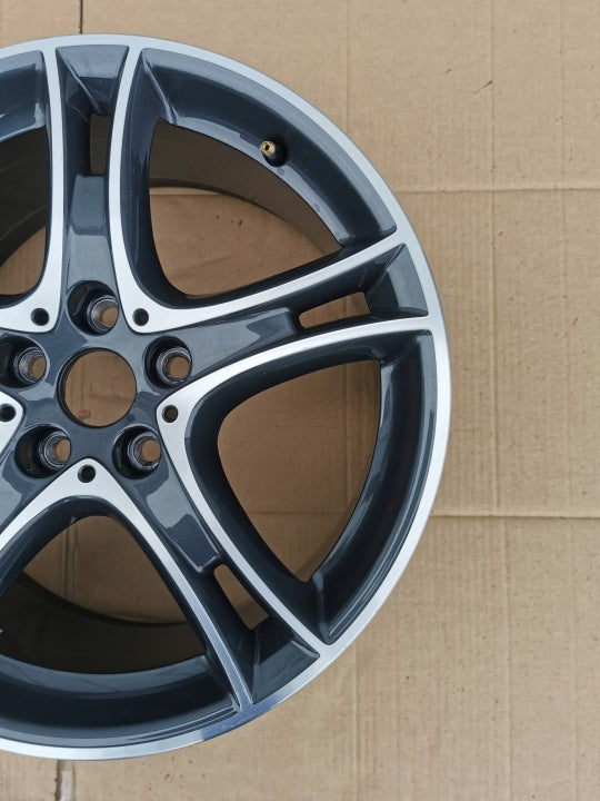 1x Alufelge 18 Zoll 8.0" 5x112 57ET 6855092 BMW 2 F45 F46 Rim Wheel FEL2967634416bk