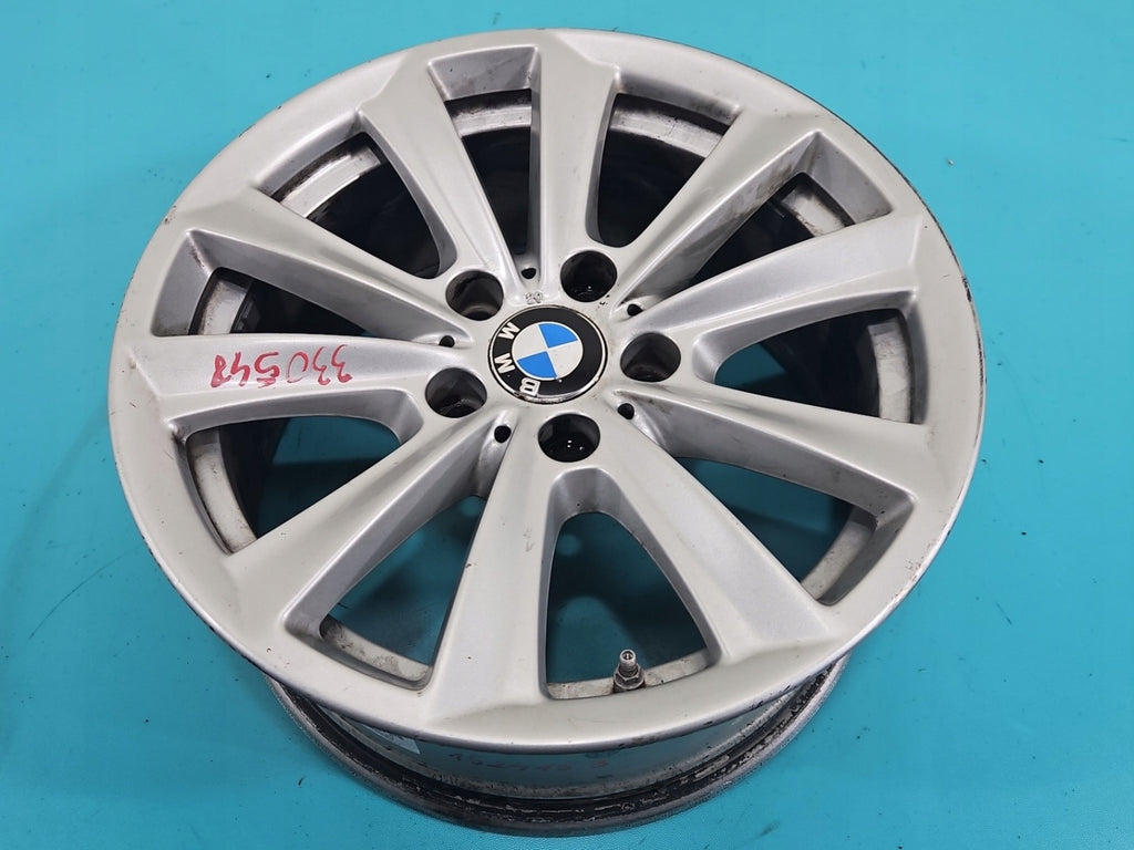 1x Alufelge 17 Zoll 8.0" 5x120 30ET Silber 6780720 BMW F30 Rim Wheel FEL9616938949wq
