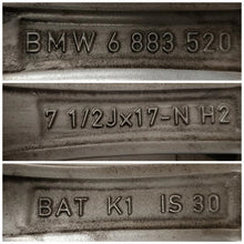 Laden Sie das Bild in den Galerie-Viewer, 4x Alufelge 17 Zoll 7.5" 5x112 30ET Glanz Silber 6883520 BMW 3 G21 G20 Rim Wheel FEL7983929907iy