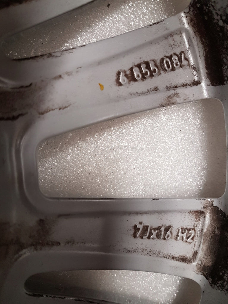 1x Alufelge 16 Zoll 7.0" 5x112 52ET Glanz Silber 6855084 BMW F45 F46 Rim Wheel FEL7210785222sy